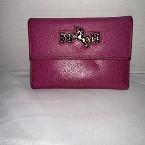 Mario Hernandez Pink Small Bifold Wallet